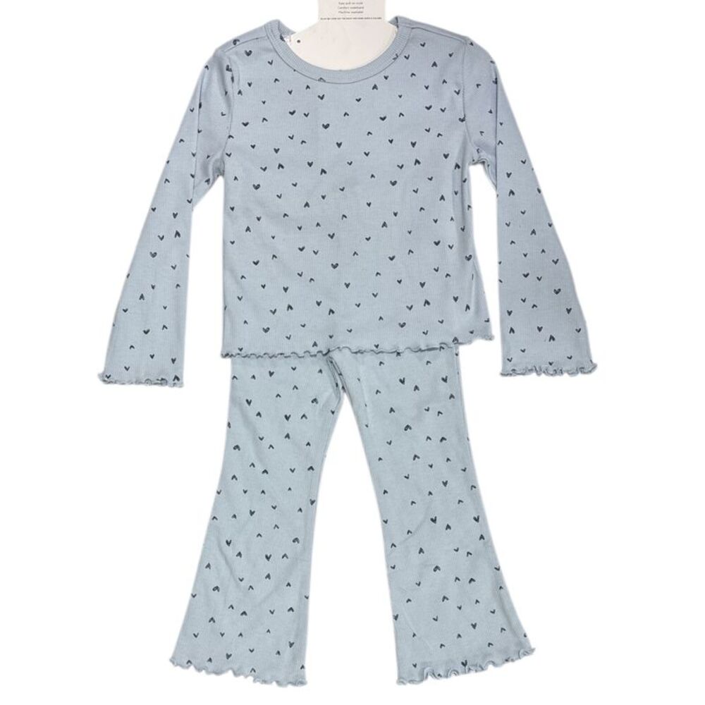 Member's Mark Baby Girls Easy Pull-On 2-Piece Playwear Set - Blue